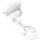 Simple Designs Porcelain Moon Shaped Table Lamp